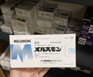 日本美思满人胎素仓库实拍
